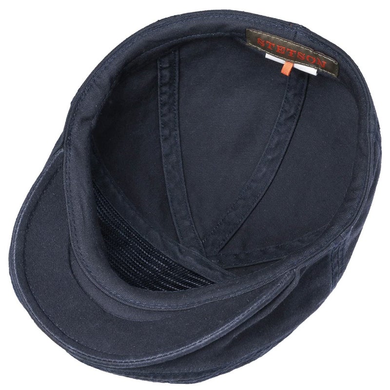 Stetson Paradise Cotton Flat Cap Men Blue 7 1/2-7 5/8 - Image 5